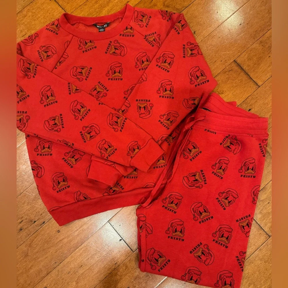 Disney x American Eagle Donald Duck Fiesty Medium‎ Matching Set